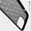 Carbon Силиконовый матовый чехол для iPhone 13 Pro - Синий