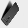 Carbon Силиконовый матовый чехол для OnePlus 7T Pro - Черный