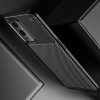 Carbon Силиконовый матовый чехол для OnePlus 9 - Черный