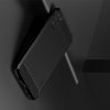 Carbon Силиконовый матовый чехол для Samsung Galaxy A02s - Черный