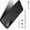 Carbon Силиконовый матовый чехол для Samsung Galaxy A72 - Черный