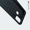 Carbon Силиконовый матовый чехол для Samsung Galaxy M30s - Черный