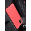 Carbon Силиконовый матовый чехол для Samsung Galaxy Note 10 Lite - Красный