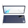 Carbon Силиконовый матовый чехол для Samsung Galaxy Note 20 - Синий