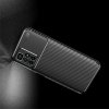 Carbon Силиконовый матовый чехол для Xiaomi Redmi 10 - Черный