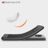 Carbon Силиконовый матовый чехол для Xiaomi Redmi Note 9T - Синий