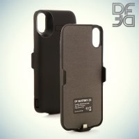 Чехол аккумулятор для Apple iPhone X DF iBattery-22 - Черный