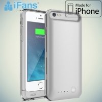 Чехол аккумулятор для iPhone 6S / 6 IFANS 3100mAh - Серебряный