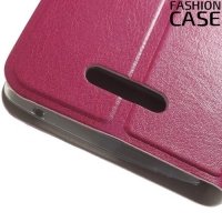 Чехол флип книжка для Lenovo A2010 - Розовый