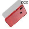 Чехол кейс под кожу для Oppo Realme 3 Pro / X Lite - Красный