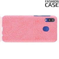Чехол кейс под кожу для Samsung Galaxy A20e - Розовый