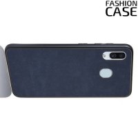 Чехол кейс под кожу для Samsung Galaxy A40 - Синий