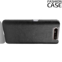 Чехол кейс под кожу для Samsung Galaxy A80 / A90 - Черный