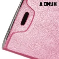 Чехол книжка для Acer Liquid Z520 - Розовый