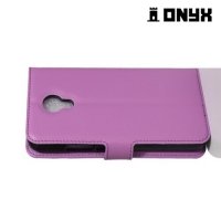 Чехол книжка для Acer Liquid Z6 - Фиолетовый