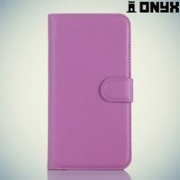 Чехол книжка для Acer Liquid Z630 - Фиолетовый