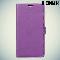 Чехол книжка для Alcatel Idol 4s 6070K - Фиолетовый