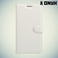Чехол книжка для Alcatel One Touch POP 4 5051D - Белый