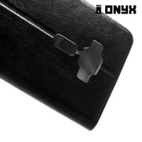 Чехол книжка для Asus Zenfone 3 Deluxe ZS570KL - Черный