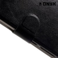 Чехол книжка для Asus ZenFone 3 Max ZC553KL - Черный