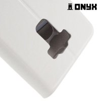 Чехол книжка для Asus ZenFone 3 Max ZC553KL - Белый