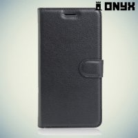 Чехол флип книжка для Asus Zenfone 3 ZE520KL - Черный