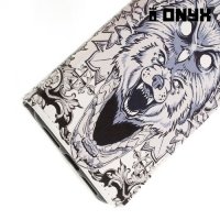 Чехол книжка для Asus Zenfone 4 Max ZC520KL - Волк и сова