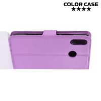 Чехол книжка для Asus Zenfone 5 ZE620KL - Фиолетовый
