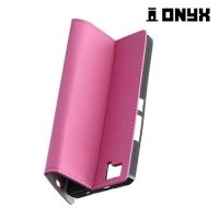 Чехол книжка для BQ Aquaris M5 - Розовый