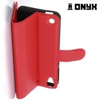 Чехол книжка для HTC Desire 530 / 630 - Красный