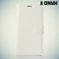 Чехол книжка для HTC Desire 825 - Белый