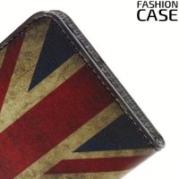 Чехол книжка для HTC One A9 - с рисунком Британский флаг