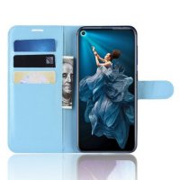 Чехол книжка для Huawei Nova 5T - Голубой