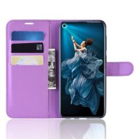 Чехол книжка для Huawei Honor 20 - Фиолетовый