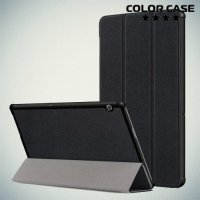 Чехол книжка для Huawei MediaPad T5 - Черный