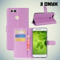 Чехол книжка для Huawei nova 2 Plus - Фиолетовый