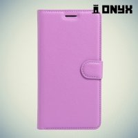 Чехол книжка для Huawei Y5 II / Honor 5A - Фиолетовый