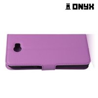 Чехол книжка для Huawei Y5 II / Honor 5A - Фиолетовый