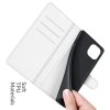 Чехол книжка для iPhone 13 mini отделения для карт и подставка Белый