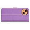 Чехол книжка для iPhone 13 mini отделения для карт и подставка Фиолетовый