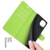Чехол книжка для iPhone 13 mini отделения для карт и подставка Зеленый