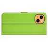 Чехол книжка для iPhone 13 mini отделения для карт и подставка Зеленый