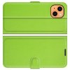 Чехол книжка для iPhone 13 отделения для карт и подставка Зеленый