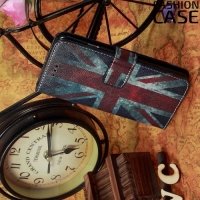 Чехол книжка для iPhone 6S / 6 - с рисунком Британский флаг