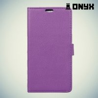 Чехол книжка для Lenovo A Plus A1010 - Фиолетовый