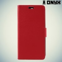 Чехол книжка для LG K4 (2017) X230 - Красный