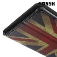 Чехол книжка для LG Nexus 5X - с рисунком Британский флаг