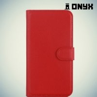 Чехол книжка для LG Ray X190 - Красный