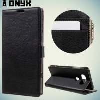 Чехол книжка для LG V20 - Черный