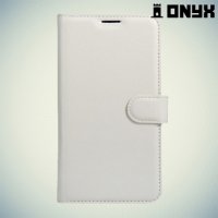 Чехол книжка для Meizu M3 Note - Белый